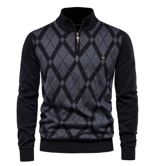 Maison Aorelle™ | Pull pour hommes à demi-zip