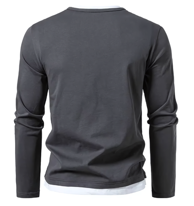 Maison Aorelle™ | T-shirt à manches longues premium en coton peigné