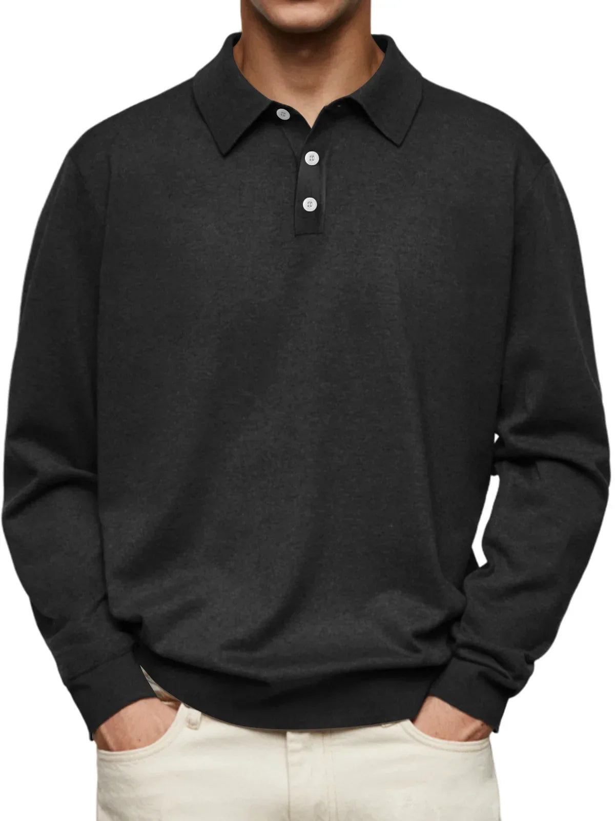 Julien™ | Polo décontracté à manches longues