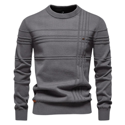 Maison Aorelle™ | Pull à carreaux élégant pour hommes
