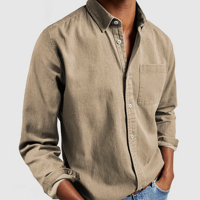 William™ | Chemise à Manches Longues Premium pour Loisirs