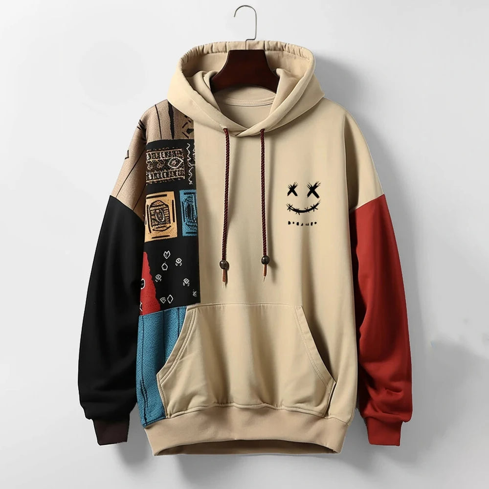 Edvin™ | Sweat à capuche avec contraste de couleur