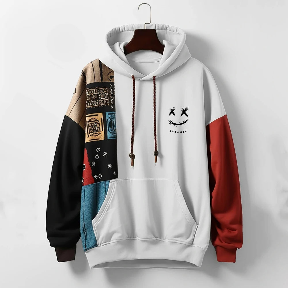Edvin™ | Sweat à capuche avec contraste de couleur