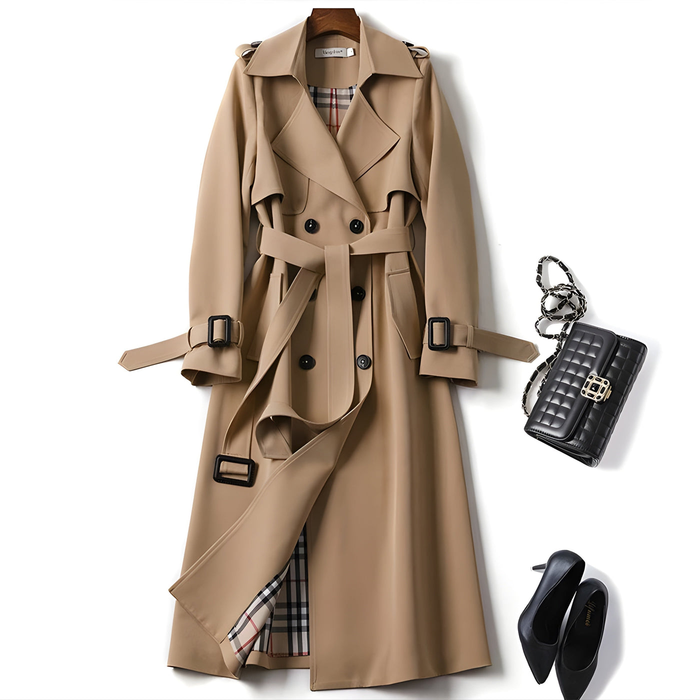 Béatrice™ | Trench-coat élégant et stylé