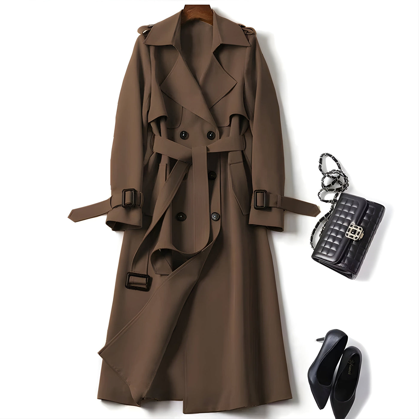 Béatrice™ | Trench-coat élégant et stylé