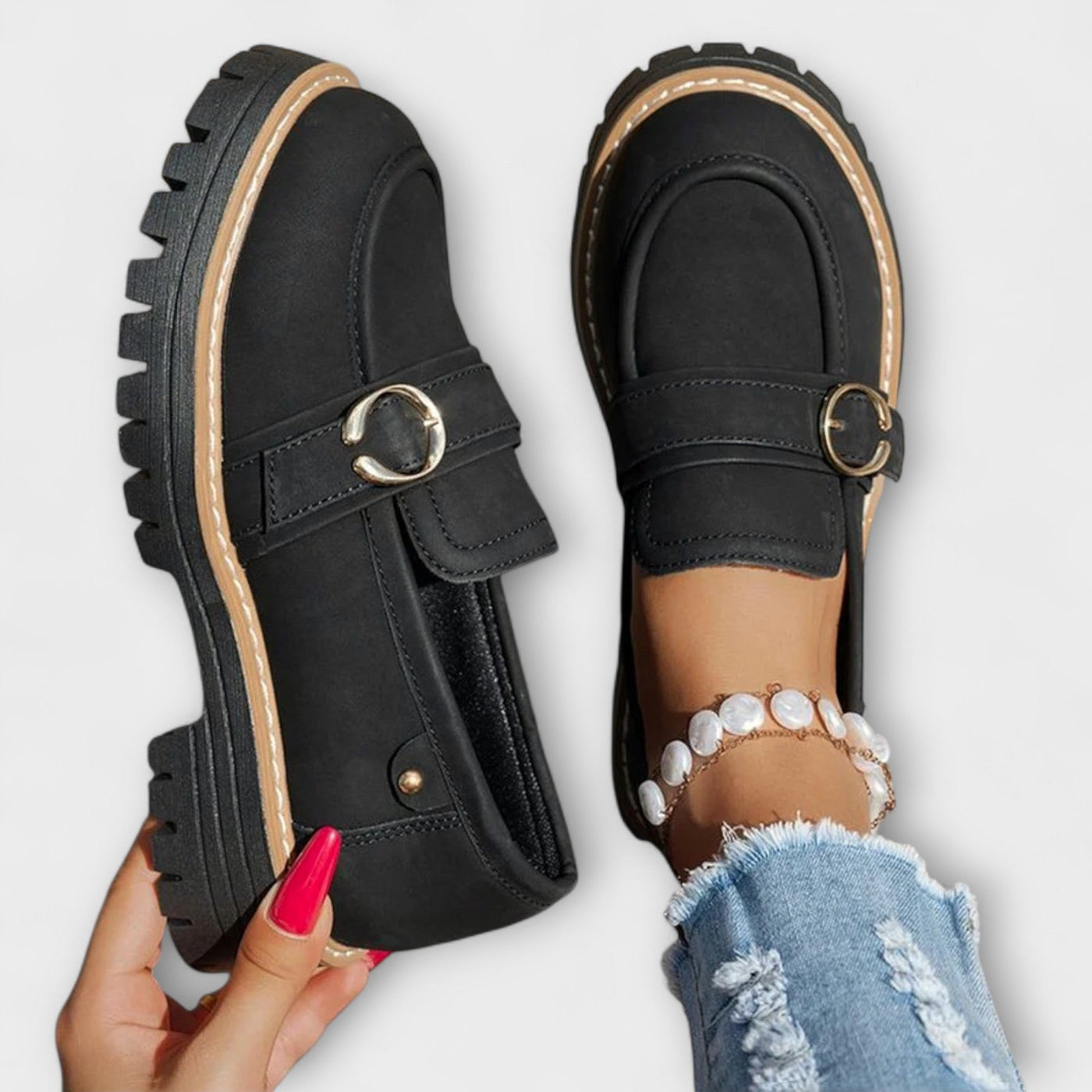 Maison Aorelle™ | Mocassins Classiques à Bout Rond