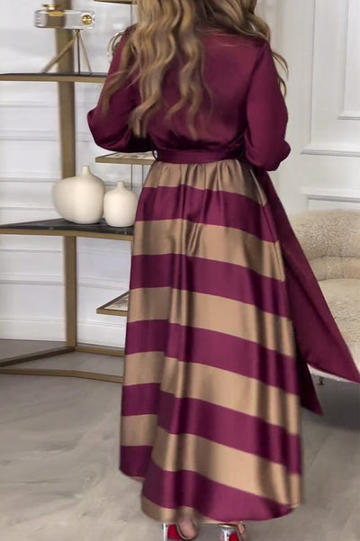 Ida™ | Robe Rayée Élégante