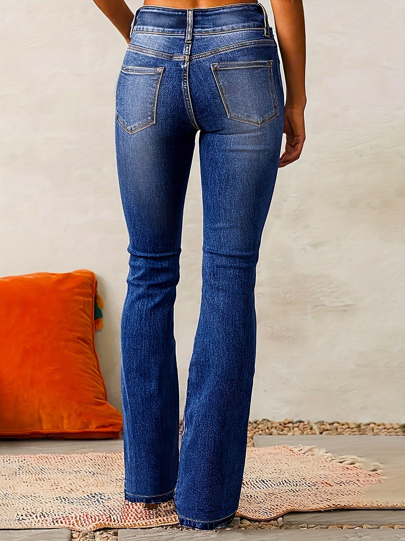 Hedda™ | Jeans Taille Haute avec Coupe Évasée